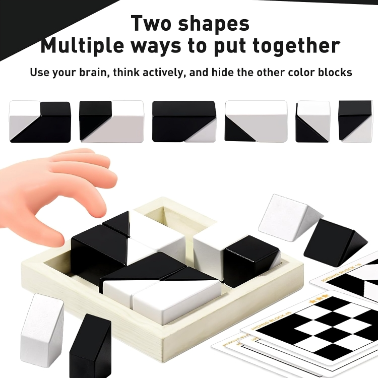 50 % DE REMISE TEMPORAIRE | BrainBlocks™ | Blocs de puzzle 3D Montessori