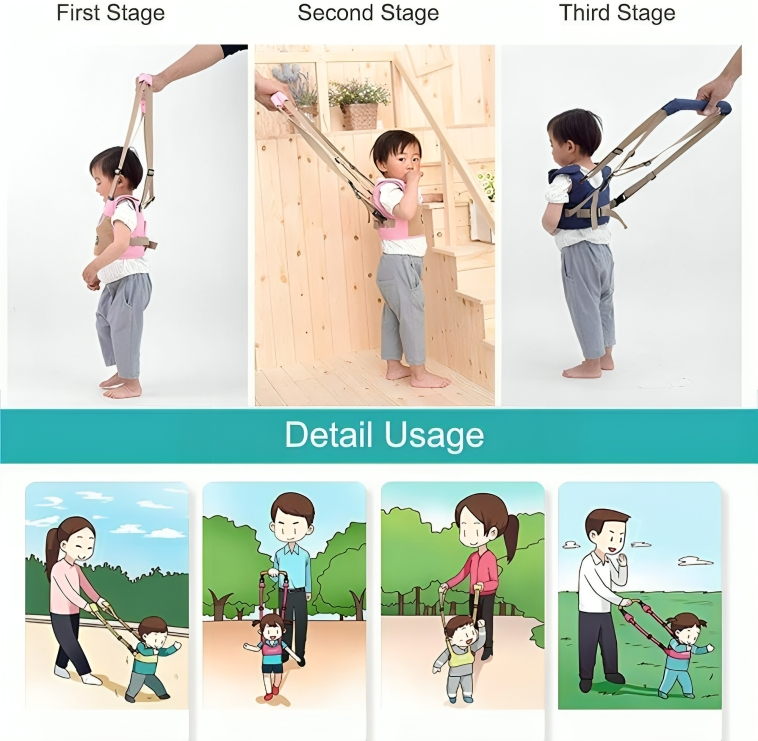 50 % DE REMISE TEMPORAIRE | TinySteps™ | Le moyen facile d'accompagner les premiers pas de votre bébé !