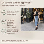 -50 % · OFFRE LIMITÉE · ChicStep™ · Mocassins à nœud