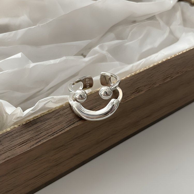 50% DE REMISE TEMPORAIRE | PositiviRing™ | Bague Smile Ajustable