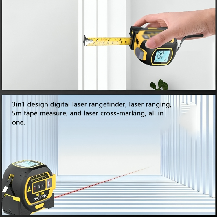 50% DE REMISE TEMPORAIRE | InfraTape™ | Ruban à mesurer laser de précision 3-en-1