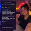 -50 % · OFFRE LIMITÉE · NeoAura™ · Bandes LED néon
