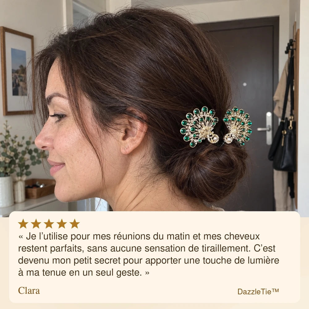 2+3 OFFERT · AUJOURD'HUI · DazzleTie™ · Pince de coiffure