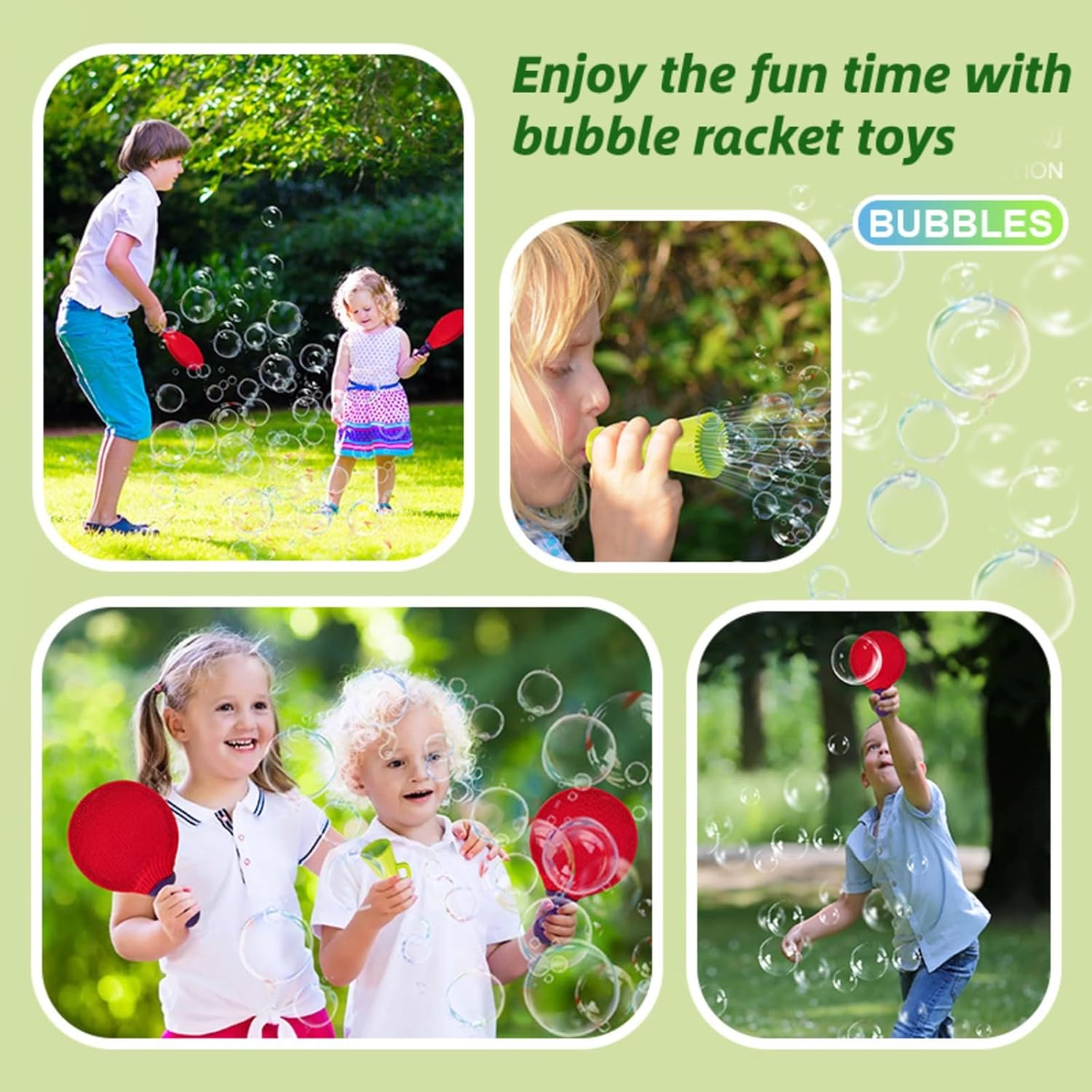 50 % DE REMISE TEMPORAIRE | BubbleBounce™ | Ensemble de raquettes de ping-pong créatives pour bulles de savon