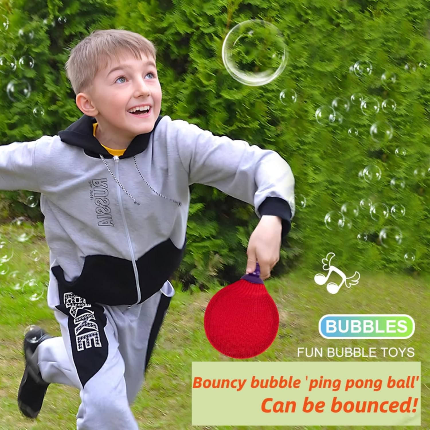 50 % DE REMISE TEMPORAIRE | BubbleBounce™ | Ensemble de raquettes de ping-pong créatives pour bulles de savon