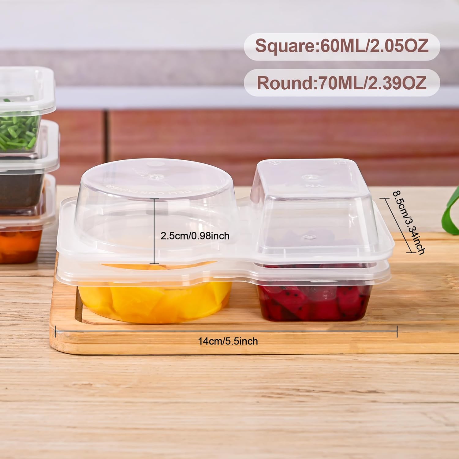 20 + 20 GRATUIT AUJOURD'HUI | CondiBox™ | Gardez vos snacks et sauces proprement séparés !