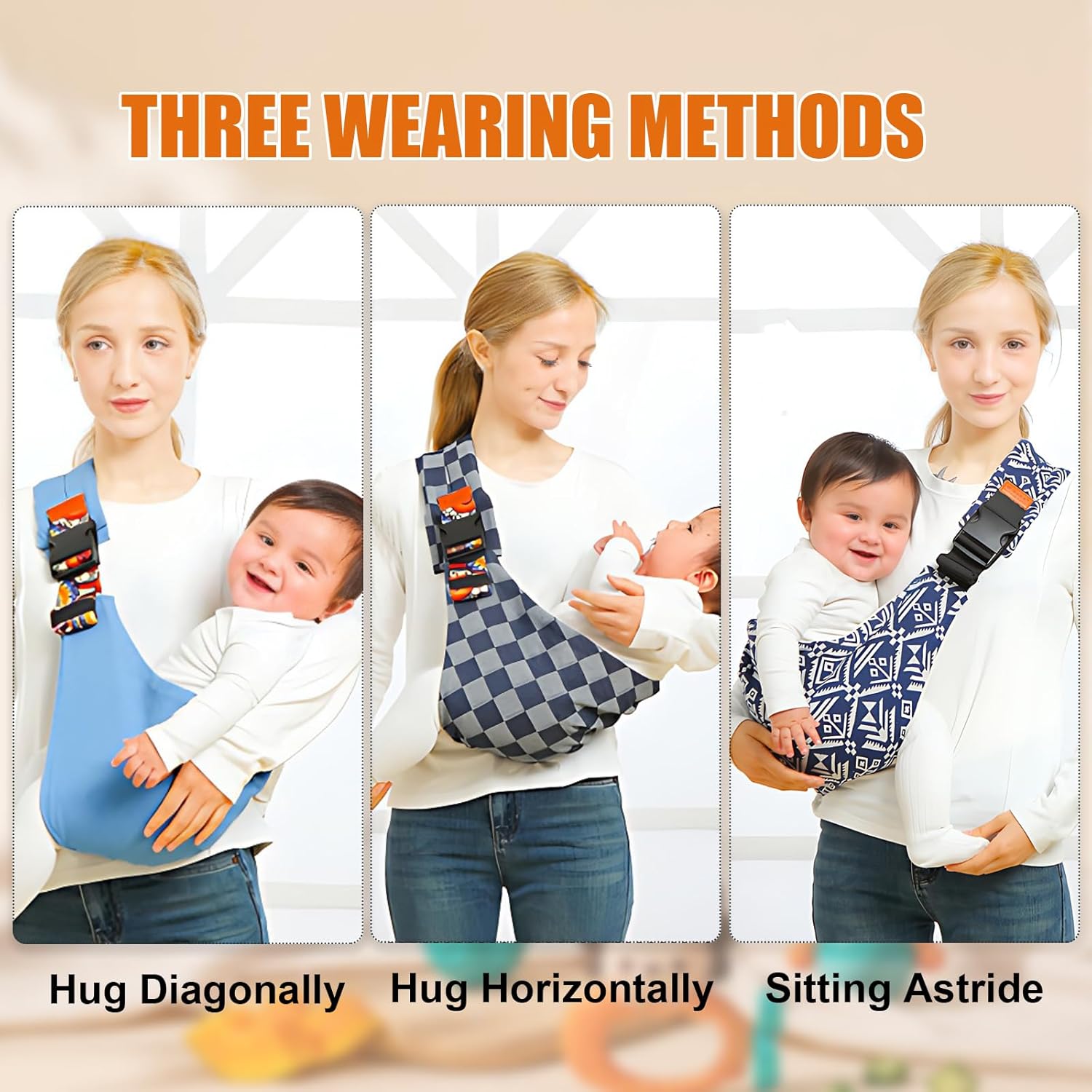 50% DE REMISE TEMPORAIRE | SnuggleSling™ | Porte-bébé portable pour tout-petits