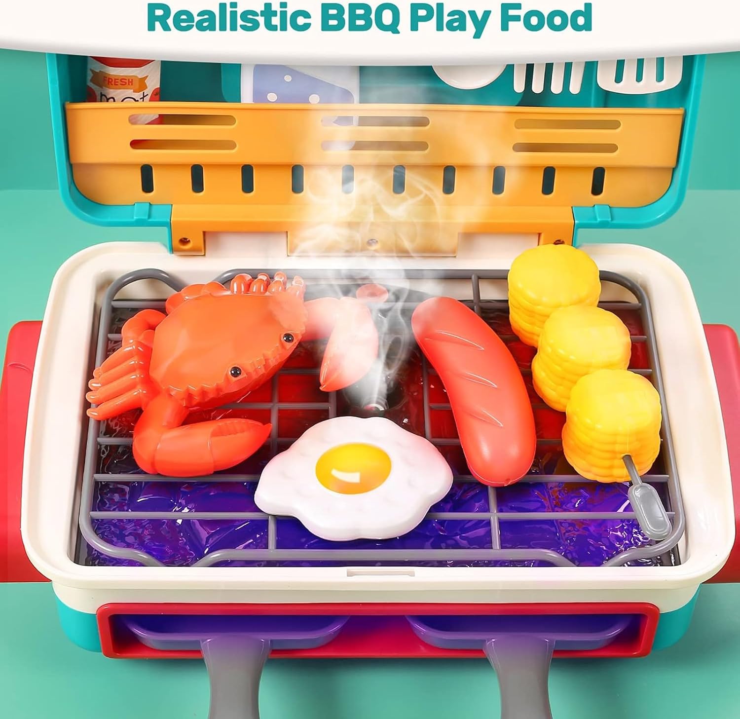 50 % DE RABAIS TEMPORAIRE | SizzlePlay™ | Jouet de simulation de barbecue