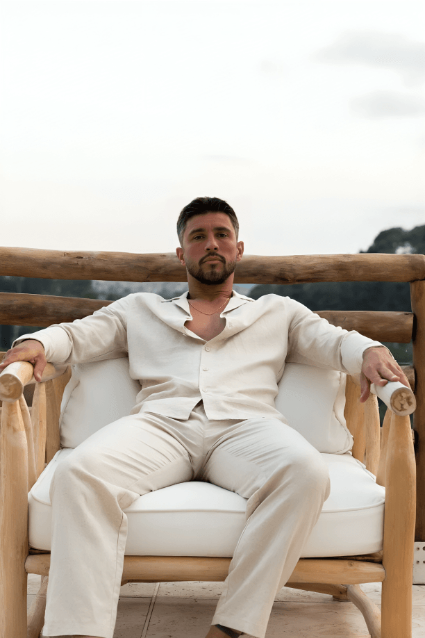 50% RABATT TEMPORÄR | Paxton™ | Leinen Sommer Set - MODLIA