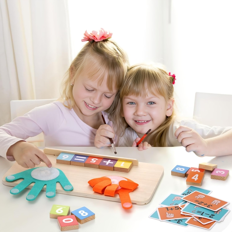 50 % DE RABAIS TEMPORAIRE | MathPals™ | Plateau de comptage Montessori