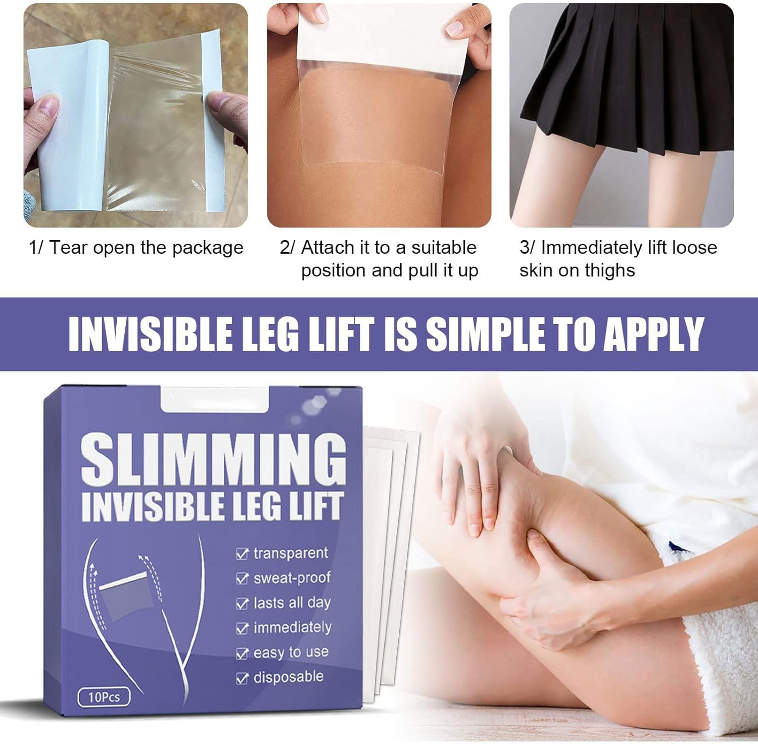 1 + 2 GRATUIT AUJOURD'HUI | InvisiTight™ | Le hack beauté invisible pour une peau plus ferme !