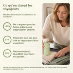 1+1 OFFERT · AUJOURD'HUI · QuadBott™ · 4-en-1 Flacons de voyage