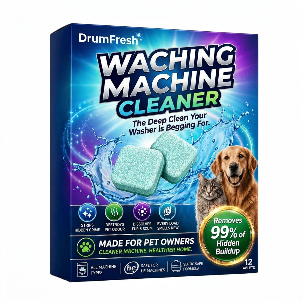 50 % DE REMISE TEMPORAIRE | DrumFresh™ - Nettoyant pour lave-linge