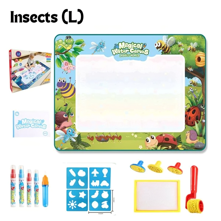 50 % DE REMISE TEMPORAIRE | AquaArt™ | Tapis de peinture magique pour enfants
