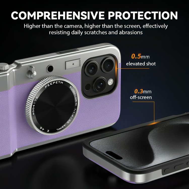 50% DE REMISE TEMPORAIRE | InstantPix™ | Coque de téléphone avec caméra intégrée