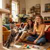 -50 % · OFFRE LIMITÉE · PawBuzz™ · Jouet interactif pour chat volant