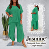-50 % · OFFRE LIMITÉE · Jasmine™ · Ensemble tailleur deux pièces coupe décontractée