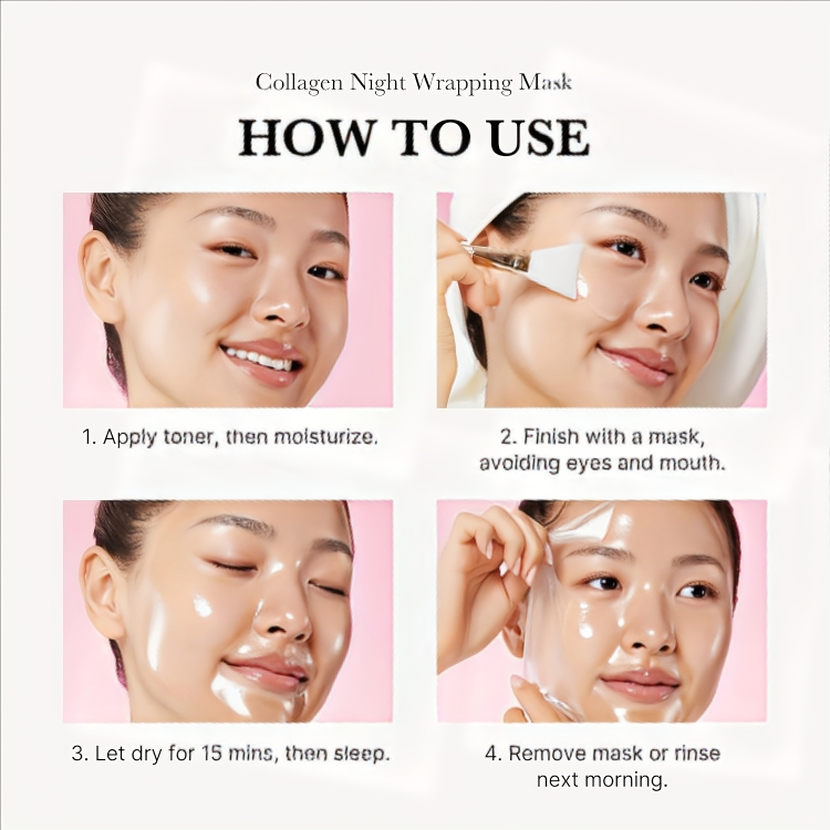 50 % DE RABAIS TEMPORAIRE | RevitaMask™ | Masque de collagène pour la peau