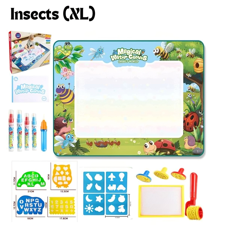 50 % DE REMISE TEMPORAIRE | AquaArt™ | Tapis de peinture magique pour enfants