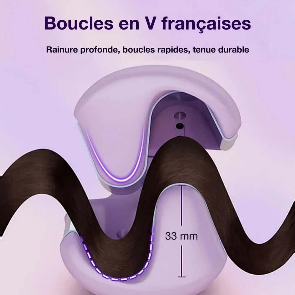 -50 % · OFFRE LIMITÉE · CurlEase™ · Fer à boucler French Wave