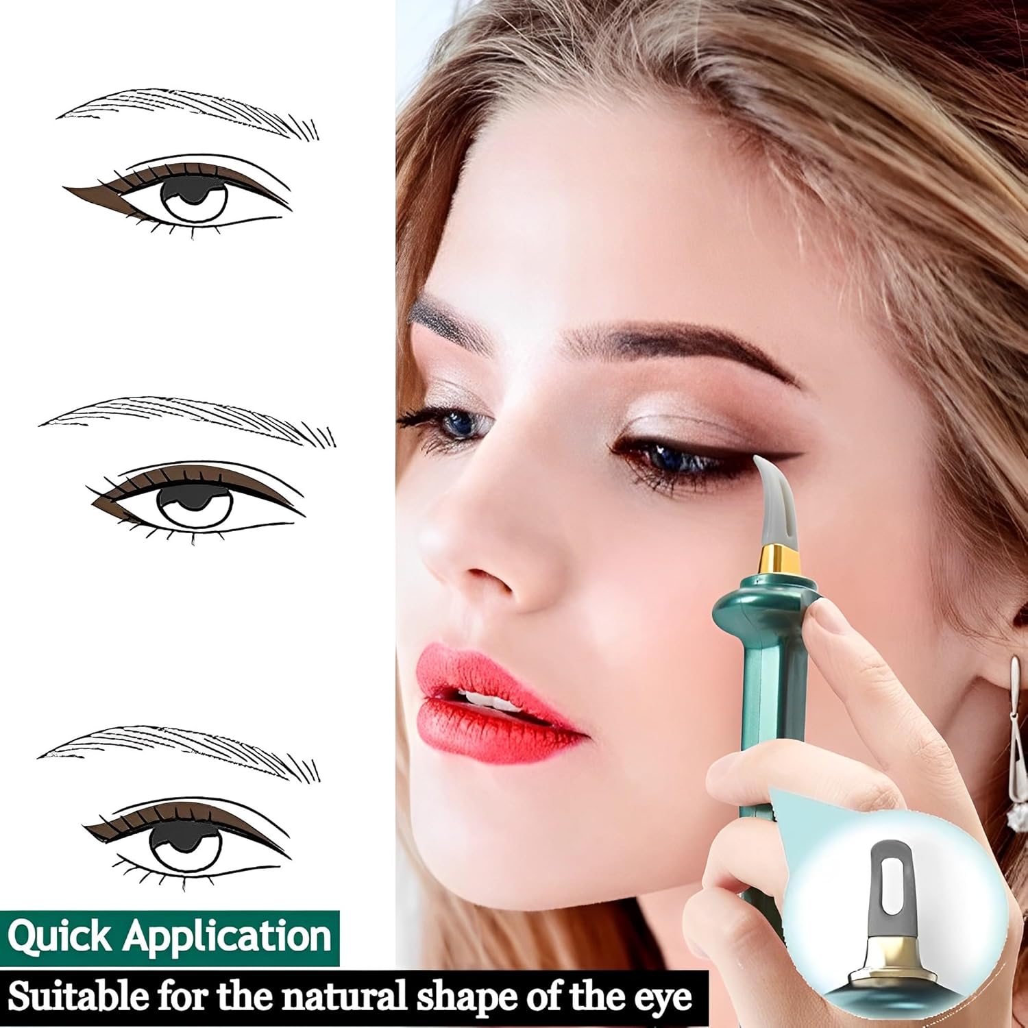 50 % DE REMISE TEMPORAIRE | LinerGlide™ | Fini le mal de tête de l'application de l'eyeliner !