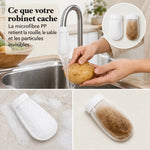 -50 % · OFFRE LIMITÉE · FreshTap™ · Filtre de robinet à clipser (50 pièces + 10 attaches)