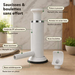 -50 % · OFFRE LIMITÉE · MasterStuffer™ · Saucisses et boulettes faciles !