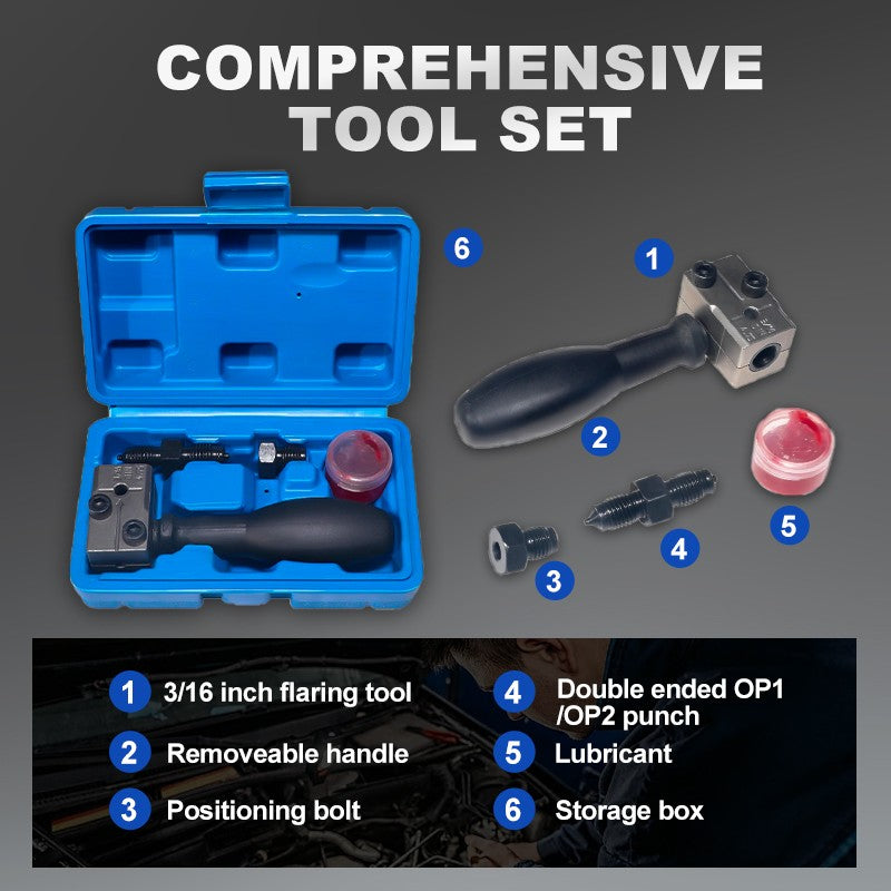 50% DE REMISE TEMPORAIRE | BrakeSeal™ | Ensemble d'outils de sertissage de conduites de frein universel pour voiture