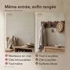 -50 % · OFFRE LIMITÉE · HarmonyHooks™ · Porte-manteau à touches de piano