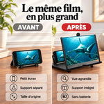 -50 % · OFFRE LIMITÉE · MagnifyHD™ · Loupe d’écran pour téléphone