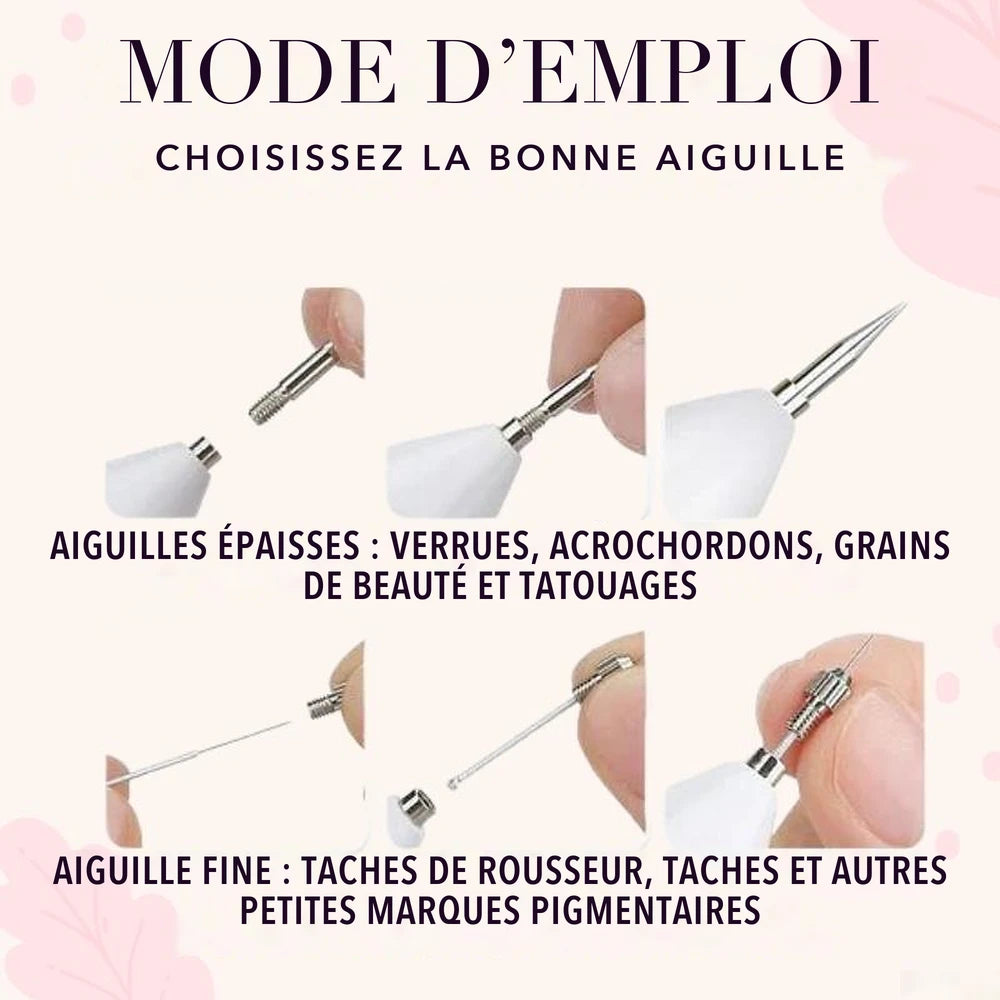 -50 % · OFFRE LIMITÉE · SpotlessXpert™ · Appareil électrique anti-imperfections