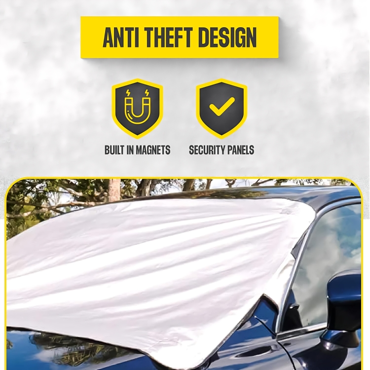 50 % DE REMISE TEMPORAIRE | ChillCover™ | Couverture de pare-brise de voiture contre la neige gelée