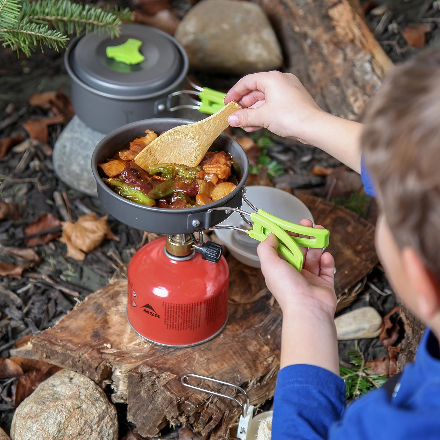 50% DE REMISE TEMPORAIRE | TrekChef™ | Ensemble de cuisine portable pour le camping