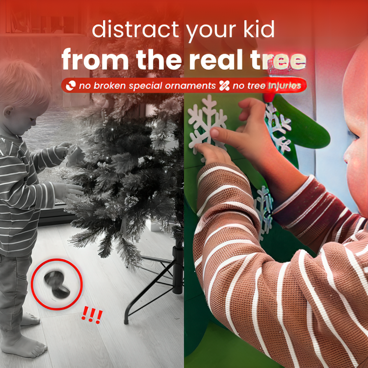 50% DE RABAIS TEMPORAIRE | JollyTree™ | DIY Arbre de Noël en feutre pour enfants