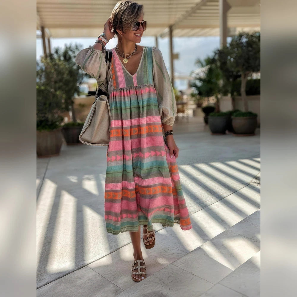 -50 % · OFFRE LIMITÉE · Odessa™ · Robe d’été colorée