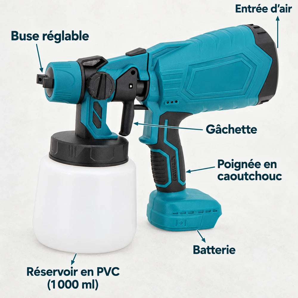 -50 % · OFFRE LIMITÉE · PowerPaint™ · Peignez plus vite et plus facilement !