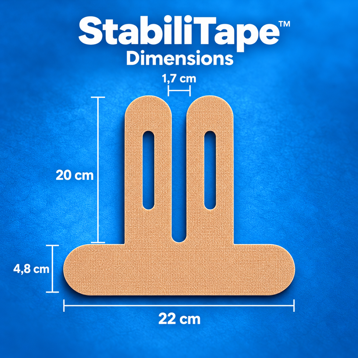 1+1 OFFERT · AUJOURD'HUI · StabiliTape™ · Conçu pour prévenir les blessures aux genoux !