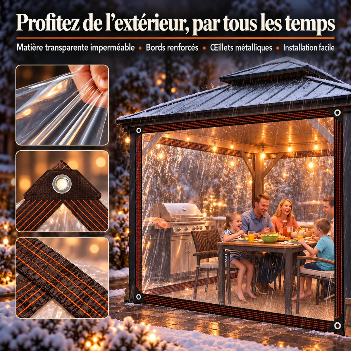 Photographie produit windwall en français