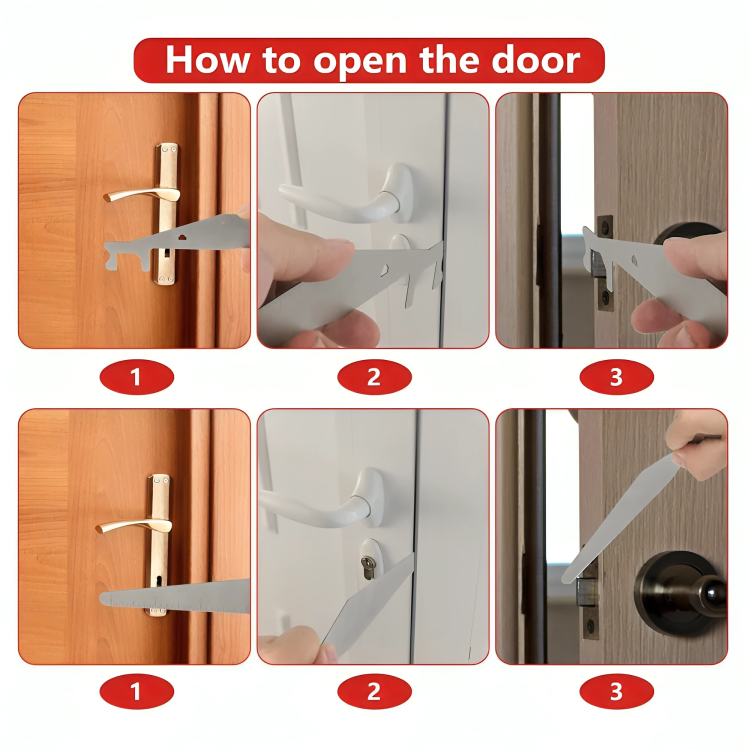 1 + 1 GRATUIT AUJOURD'HUI | DoorRescue™ | Ouvre-porte d'urgence