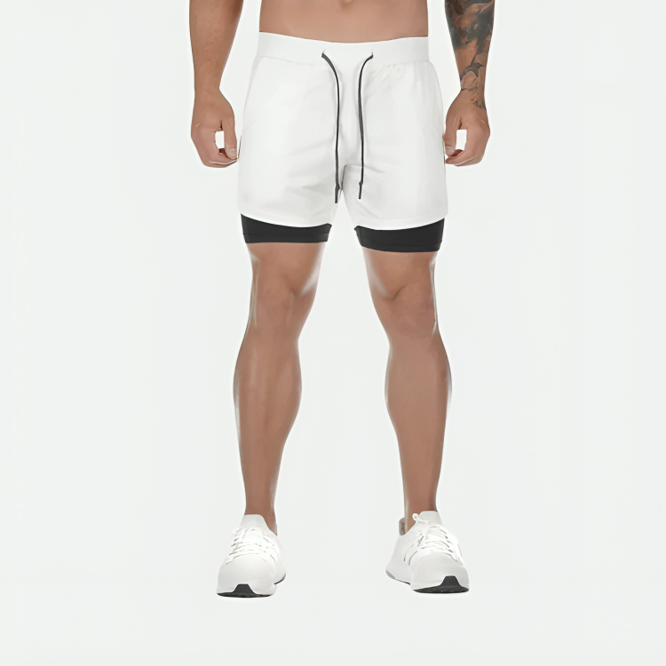 50% DE RABAIS TEMPORAIRE | EnduraFit™ | Shorts de course 2-en-1