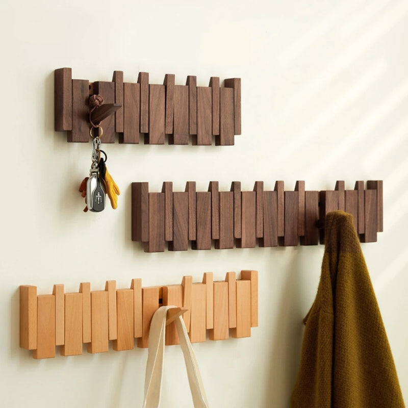 -50 % · OFFRE LIMITÉE · HarmonyHooks™ · Porte-manteau à touches de piano