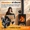 -50 % · OFFRE LIMITÉE · EcoFan™ · Ventilateur de cheminée à 4 pales