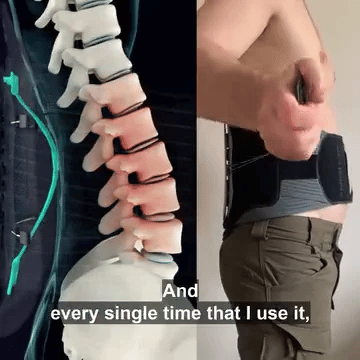 50 % DE REMISE TEMPORAIRE  LumbarGuard™ - Ceinture de maintien du dos
