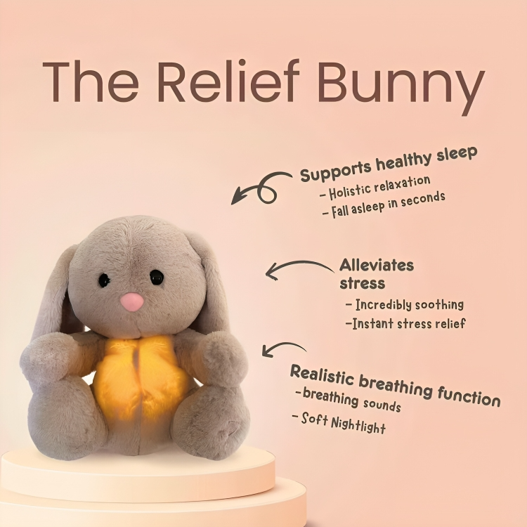 50% DE REMISE TEMPORAIRE | HushBunny™ | Votre compagnon de câlins pour la détente !