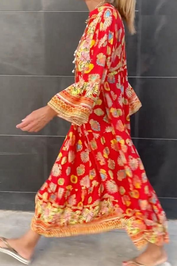 -50 % · OFFRE LIMITÉE · Amira™ · Robe longue d'été