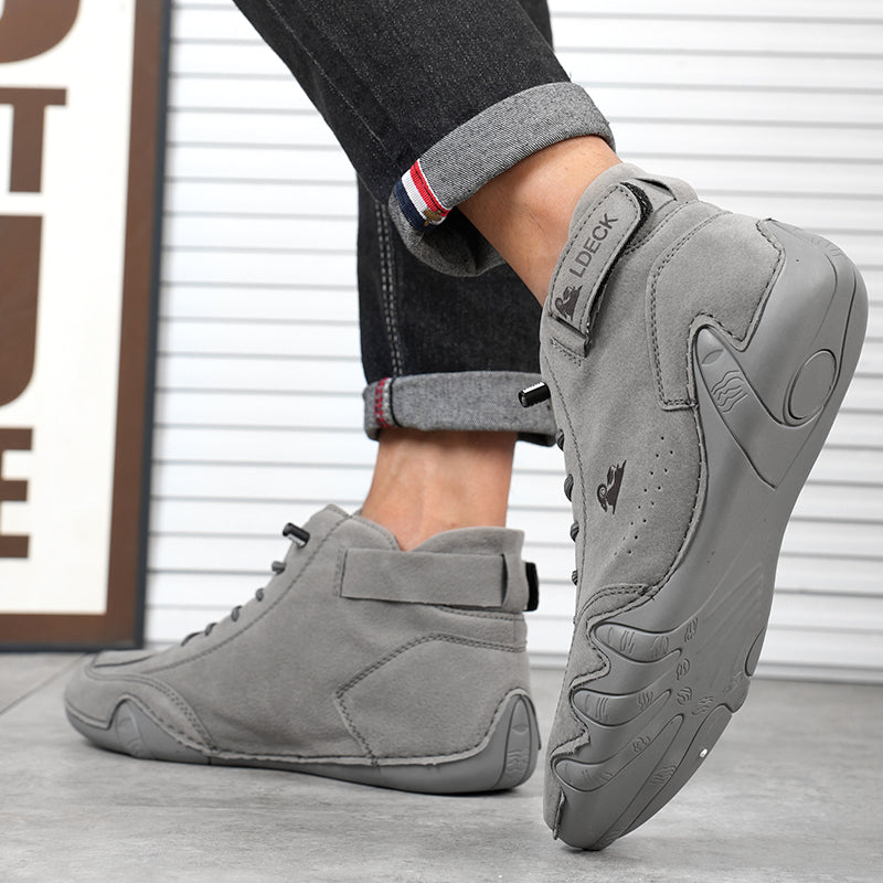50% DE REMISE TEMPORAIRE | EnduraWalk™ | Chaussures orthopédiques en cuir imperméables et respirantes
