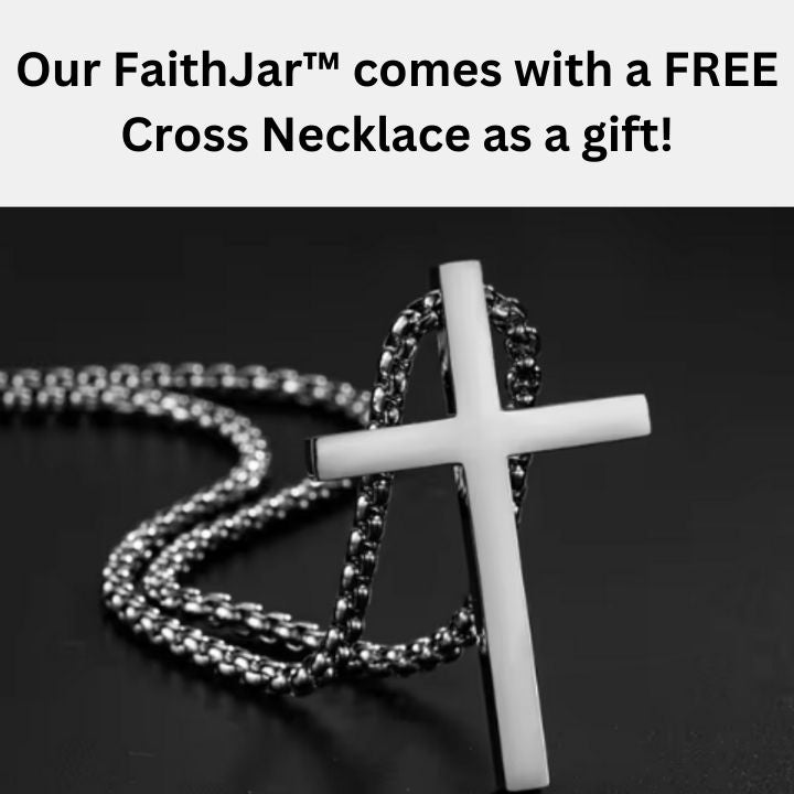 50% DE REMISE TEMPORAIRE | FaithJar™ | Verre de verset biblique quotidien