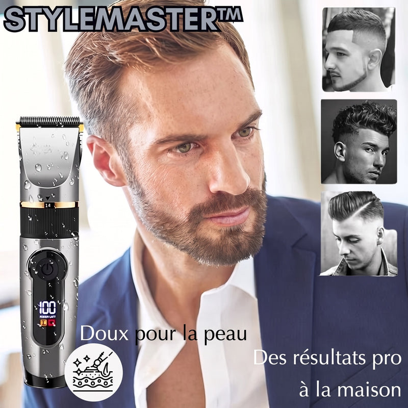 -50 % · OFFRE LIMITÉE · StyleMaster™ · Des dégradés parfaits, en toute simplicité !
