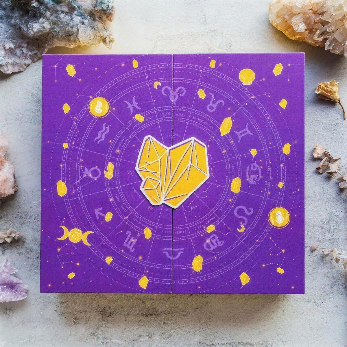 1+1 OFFERT · AUJOURD'HUI · AuraCount™ · Calendrier de cristaux