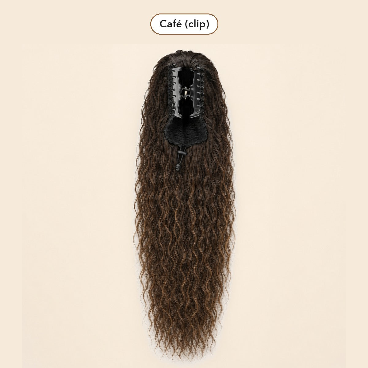-50 % · OFFRE LIMITÉE · ClipCurls™ · Extensions cheveux bouclés avec queue de cheval